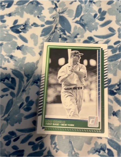 2025 Panini Donruss #55 Lou Gehrig — front