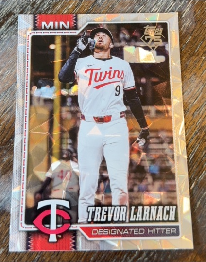 2026 Topps Series 1 #68 Trevor Larnach — front