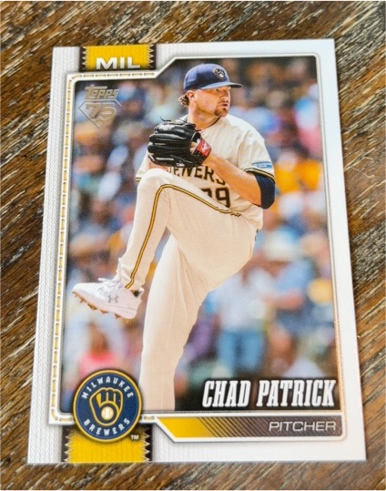 2026 Topps Series 1 #217 Chad Patrick — front