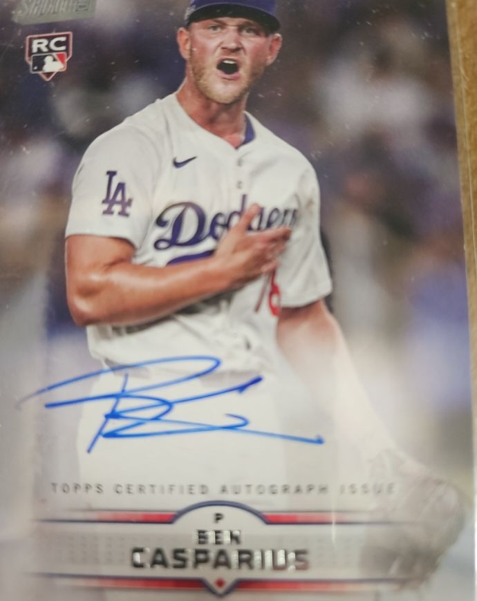 2025 Topps Stadium Club #SCBA-BCA Ben Casparius — front