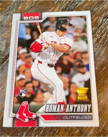 2026 Topps Series 1 #189 Roman Anthony — front