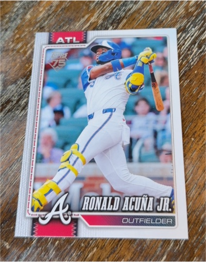 2026 Topps Series 1 #50 Ronald Acuña Jr. — front