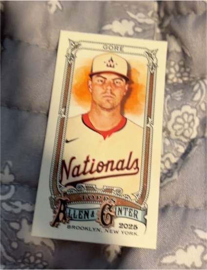 2025 Topps Allen & Ginter #244 MacKenzie Gore — front