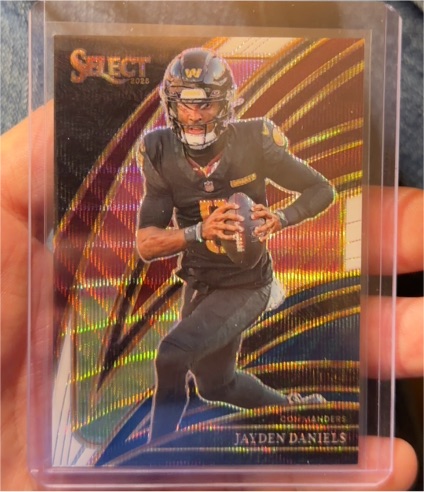 2025 Panini Select #289 Jayden Daniels — front