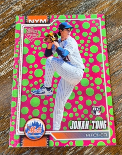 2026 Topps Series 1 #4 Jonah Tong — front