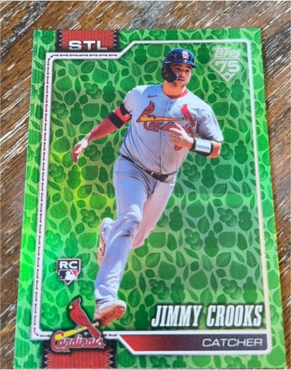 2026 Topps Series 1 #73 Jimmy Crooks — front