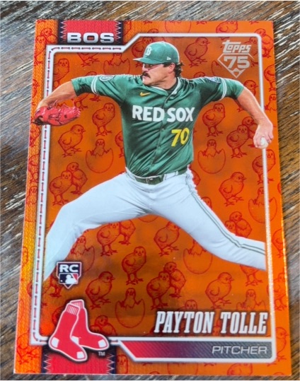 2026 Topps Series 1 #15 Payton Tolle — front