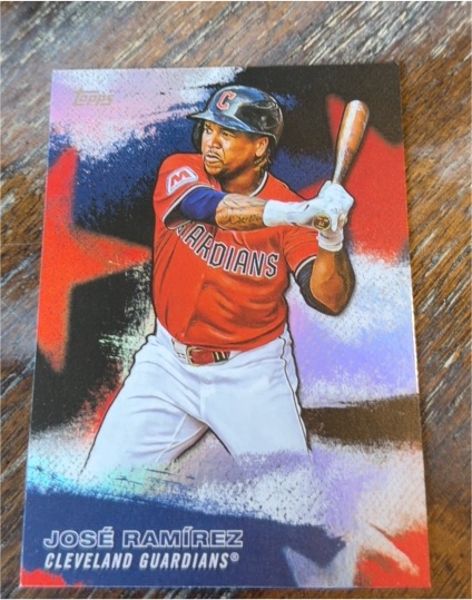 2026 Topps Series 1 Stars of MLB #SMLB-18 José Ramírez — front