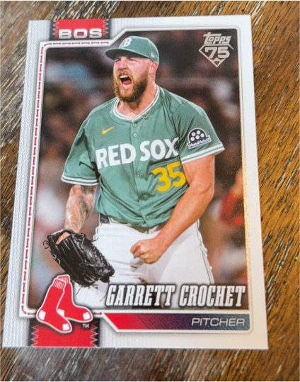 2026 Topps Series 1 #53 Garrett Crochet — front