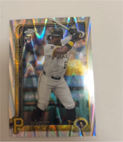 2025 Topps Chrome Update #USC35 Ronny Simon — front