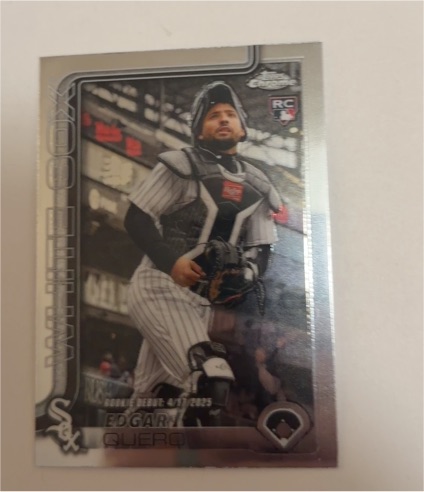 2025 Topps Chrome Update #USC169 Edgar Quero — front