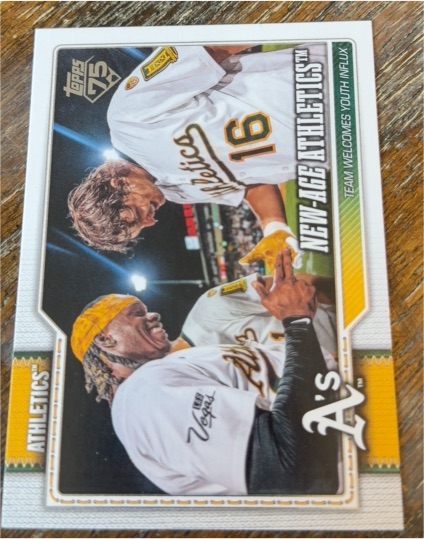 2026 Topps Series 1 #122 Nick Kurtz & Lawrence Butler — front