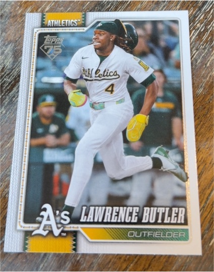 2026 Topps Series 1 #324 Lawrence Butler — front