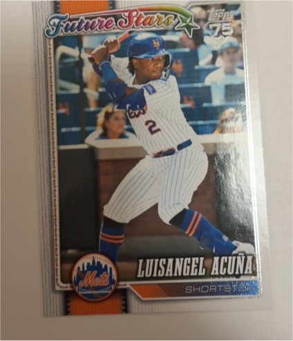 2024 Topps Series One #275 Luisangel Acuña — front