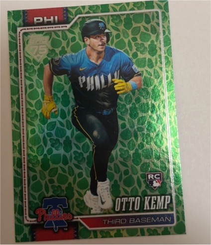 2026 Topps Series 1 #187 Otto Kemp — front