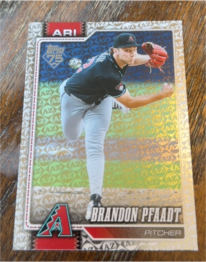 2026 Topps Series 1 #45 Brandon Pfaadt — front