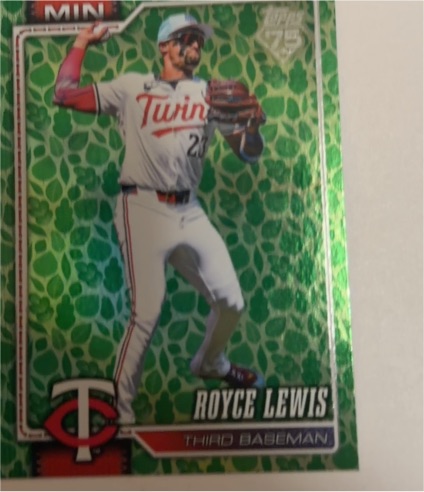 2026 Topps Series 1 #115 Royce Lewis — front