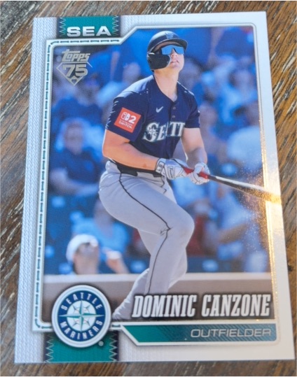 2026 Topps Series 1 #156 Dominic Canzone — front