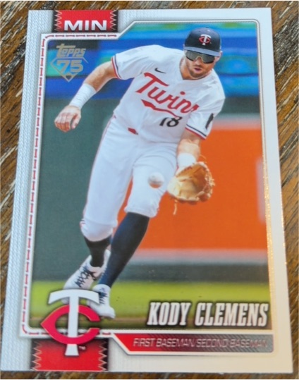 2026 Topps Series 1 #85 Kody Clemens — front