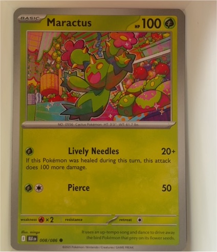 2023 Black Bolt SV10.5 #008 Maractus — front
