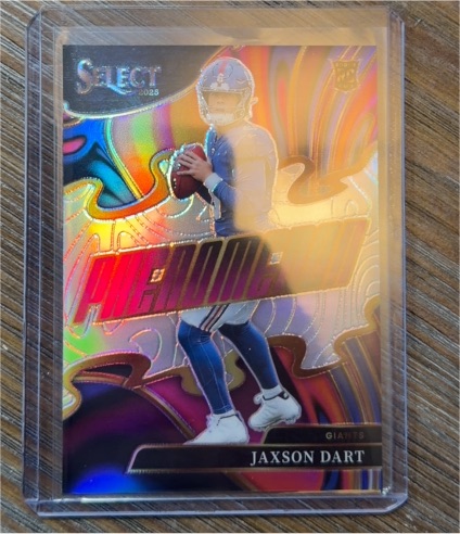 2025 Panini Select Phenomenon Jaxson Dart — front