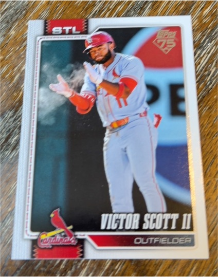 2026 Topps Series 1 #221 Victor Scott II — front