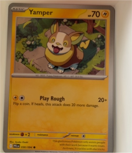2023 Pokémon ME02 #030 Yamper — front