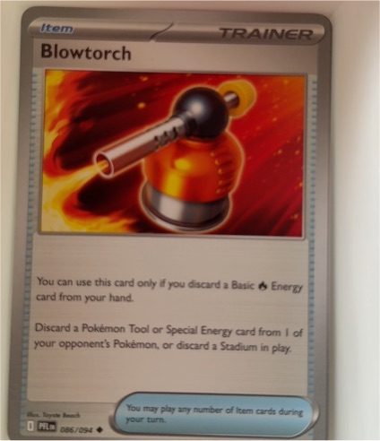 2015 Pokémon Phantasmal Flames #086 Blowtorch — front