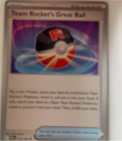 2023 Pokémon SV10 #175 Team Rocket's Great Ball — front
