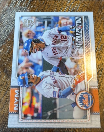 2026 Topps Series 1 #52 It Takes Two Francisco Lindor & Juan Soto — front