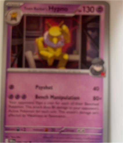 2025 Pokémon #80 Team Rocket's Hypno — front