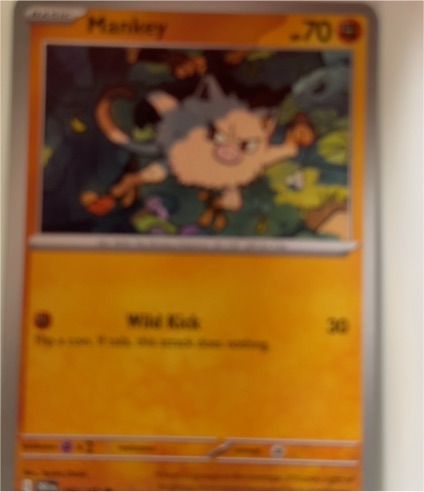 2023 Pokémon SV10: Destined Rivals #090 Mankey — front
