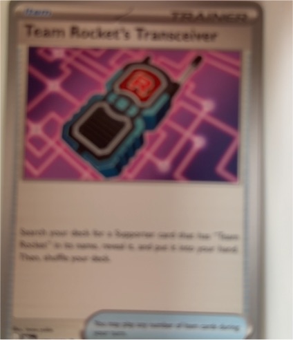 Team Rocket's Transceiver SV10 #178/182 Destined Rivals — front