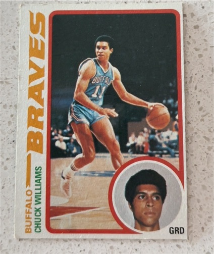 1978 Topps #89 Chuck Williams Buffalo Braves — front