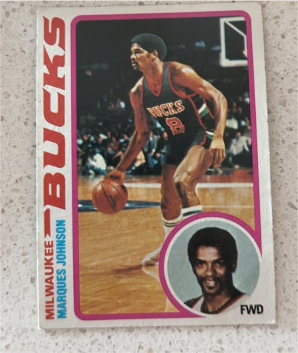 1978-79 Topps #126 Marques Johnson — front