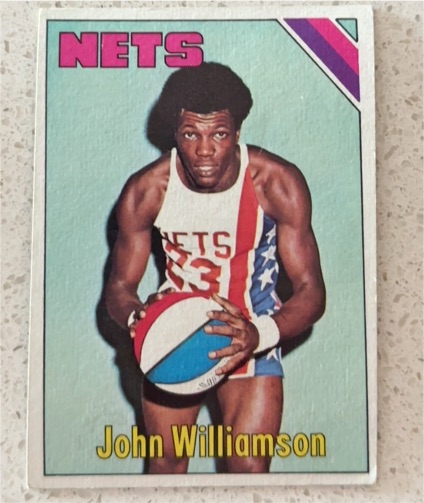 1975-76 Topps #251 John Williamson — front