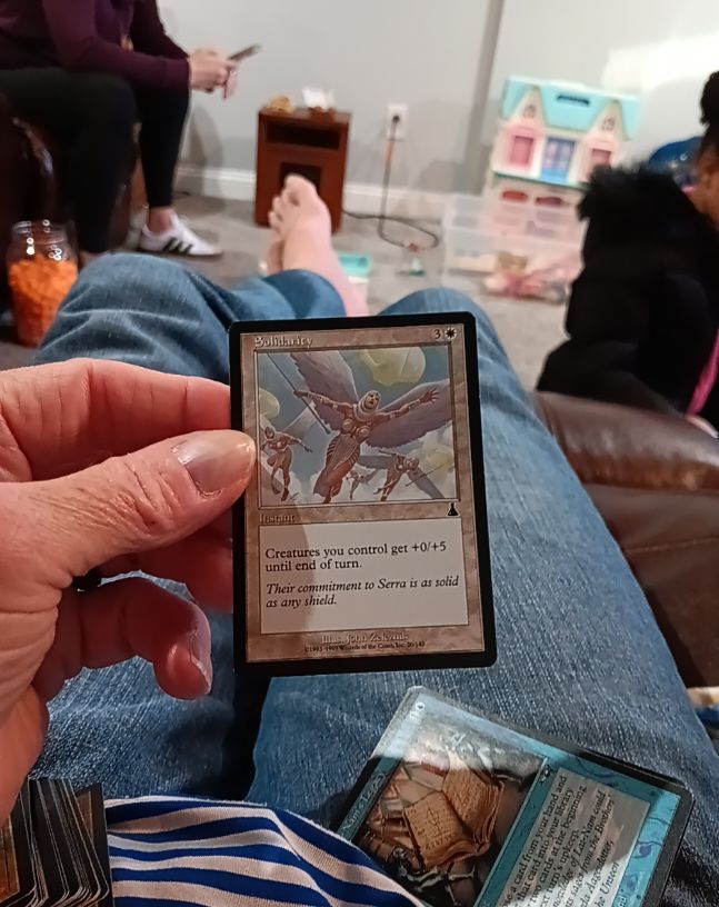 1999 Magic: The Gathering #Herald of Serra — front