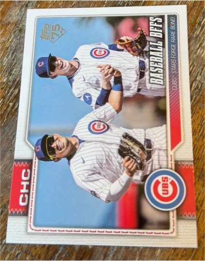 2026 Topps Series 1 #126 Baseball BFFS Chicago Cubs Crow-Armstrong/Seiya Suzuki — front