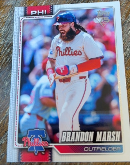 2026 Topps Series 1 #335 Brandon Marsh — front