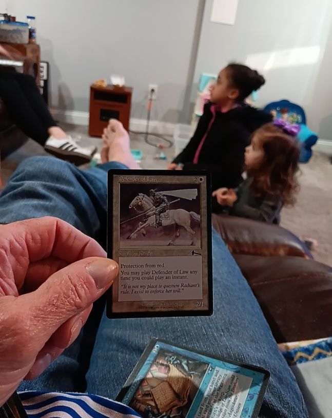 1999 Magic: The Gathering Defender of Law — front