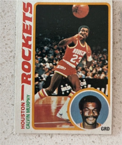 1978-79 Topps Basketball #13 Calvin Murphy — front