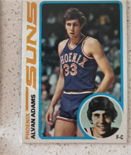 1978 Topps #77 Alvan Adams — front