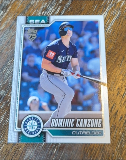 2026 Topps Series 1 #156 Dominic Canzone — front