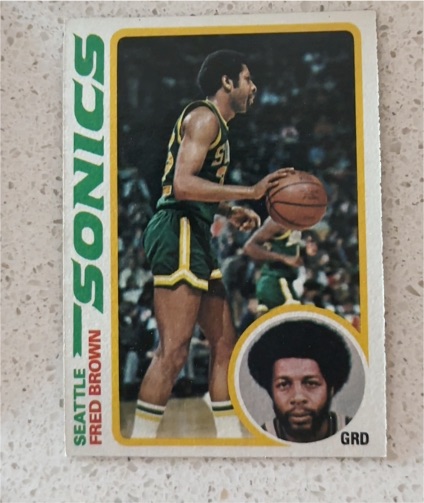 1978 Topps #59 Fred Brown — front