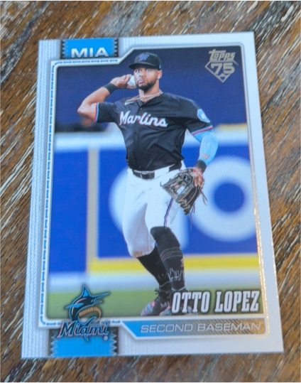 2026 Topps 75 #194 Otto Lopez — front