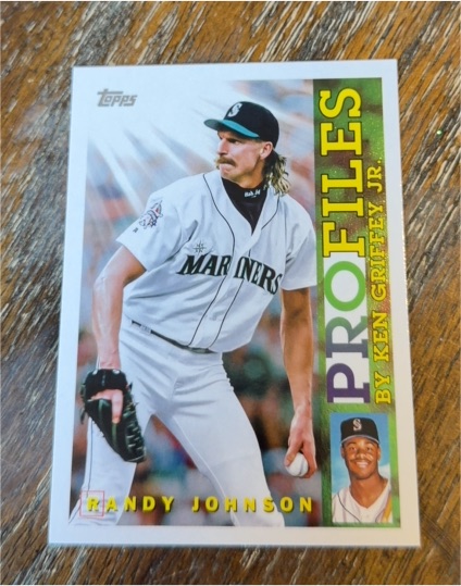 2026 Topps Series 1 #TP-25 Randy Johnson Profiles Seattle Mariners — front