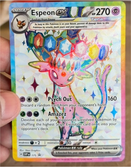 2015 Pokémon SVP #175 Espeon ex — front