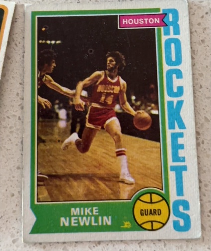 1977-78 Topps #37 Mike Newlin — front