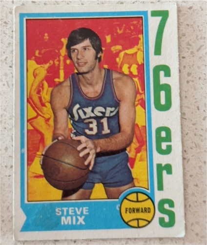 1974-75 Topps #56 Steve Mix — front