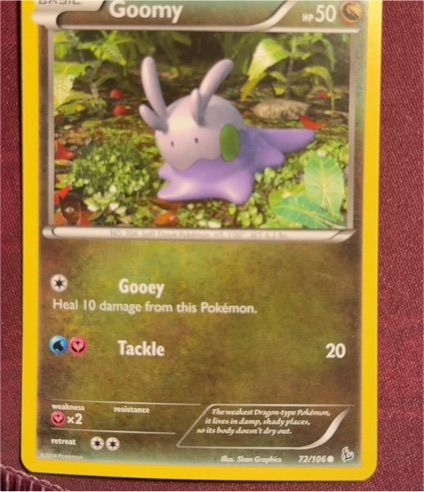 2014 Pokémon Flashfire #72 Goomy — front